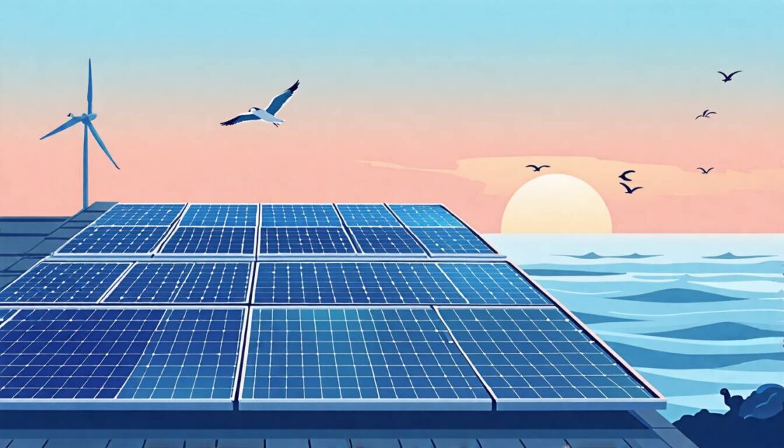 solceller kustklimat