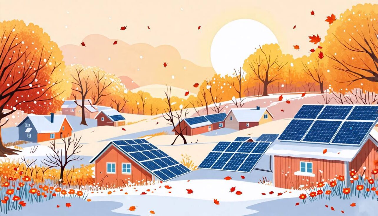 solceller temperatur