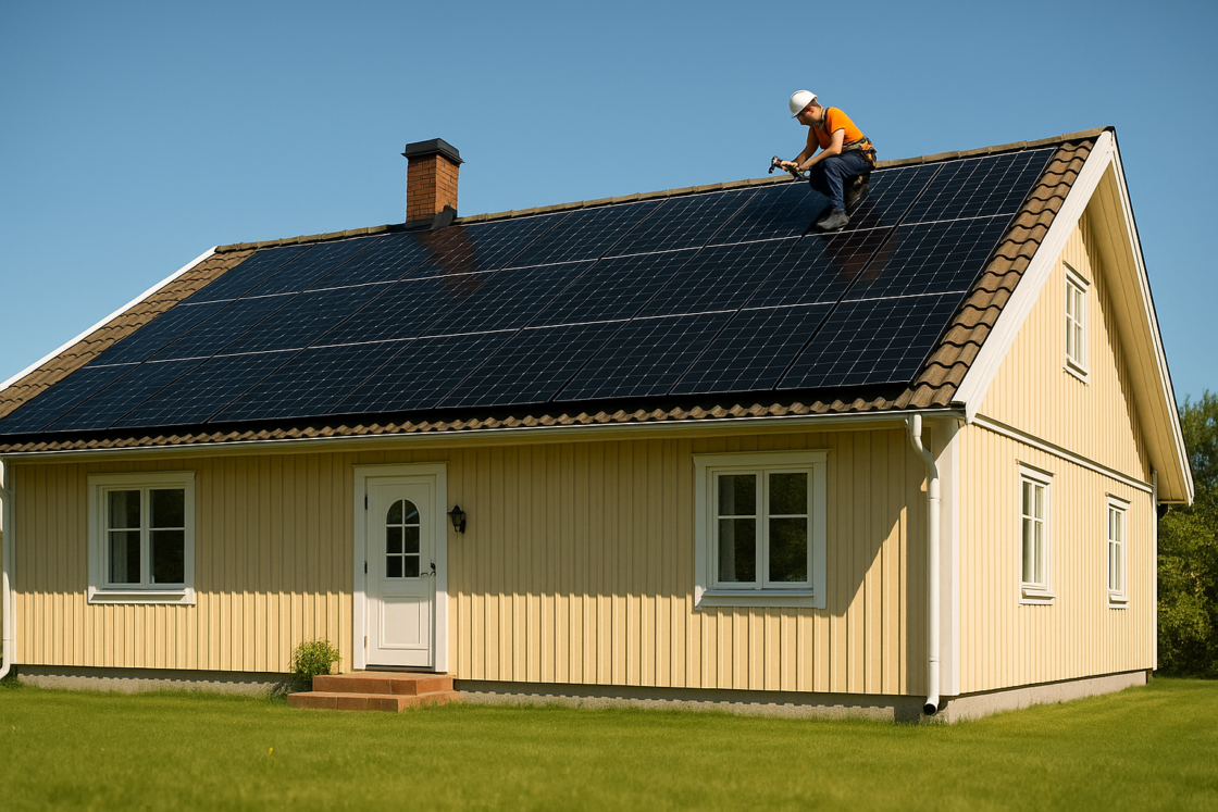 Bästa Solceller att Köpa för Tak i Sverige – Tips och Rekommendationer2025-09-27T18:49:53.833Z