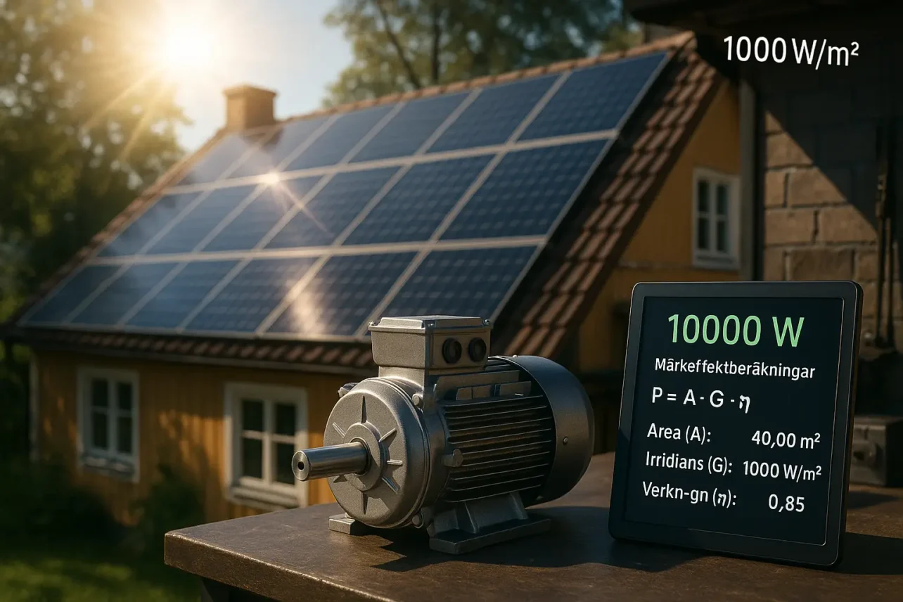 Vad är märkeffekt för solceller? En komplett guide till effektmätning2025-10-10T05:27:56.740Z