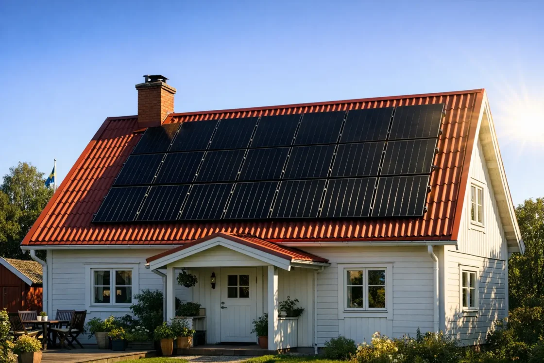 Rekommenderad Taklutning för Plåttak vid Solcellsmontering2025-12-17T18:53:18.462Z